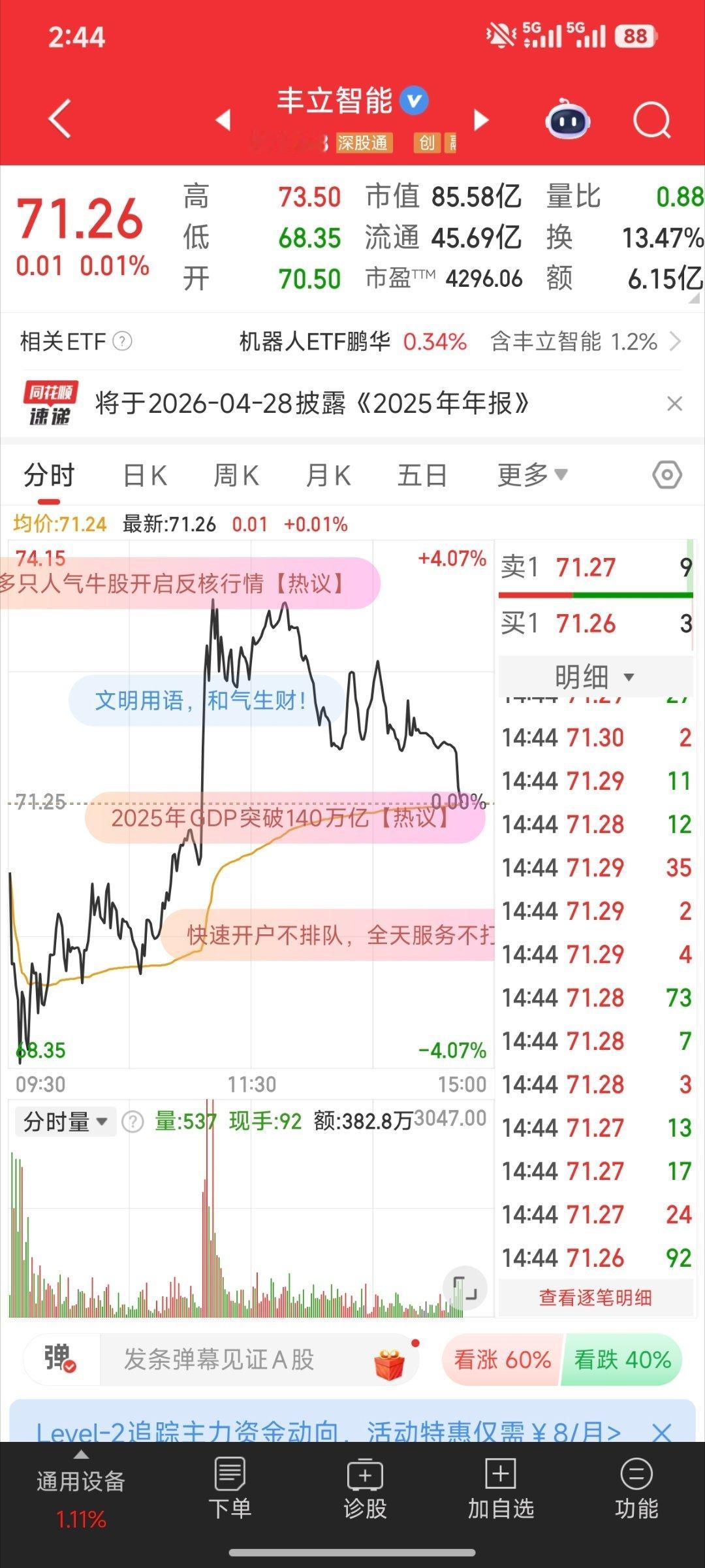 受大盘影响严重！股票财经股票大盘
