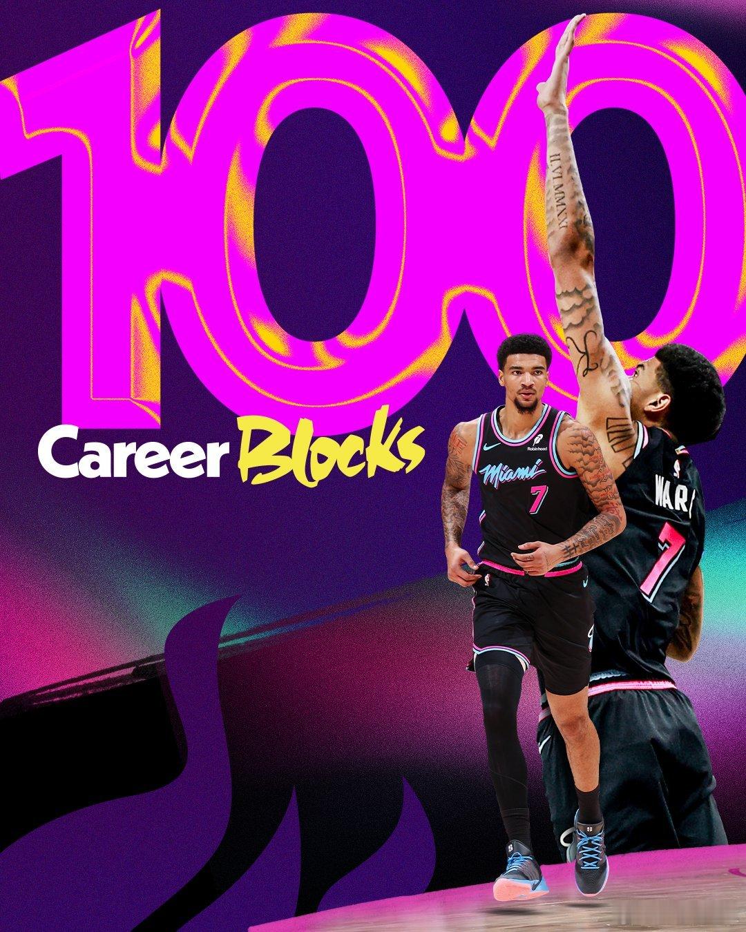 韦尔职业生涯盖帽数达到100个新赛季篮不住nba