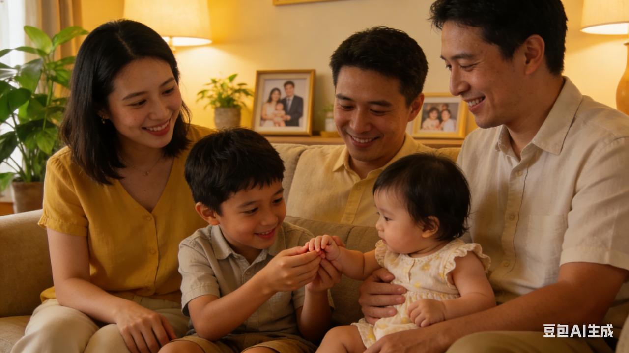 马立奥喜提妹妹！《爸爸当家》萌娃升级当哥哥，一家四口全家福甜哭网友
 
4月1日