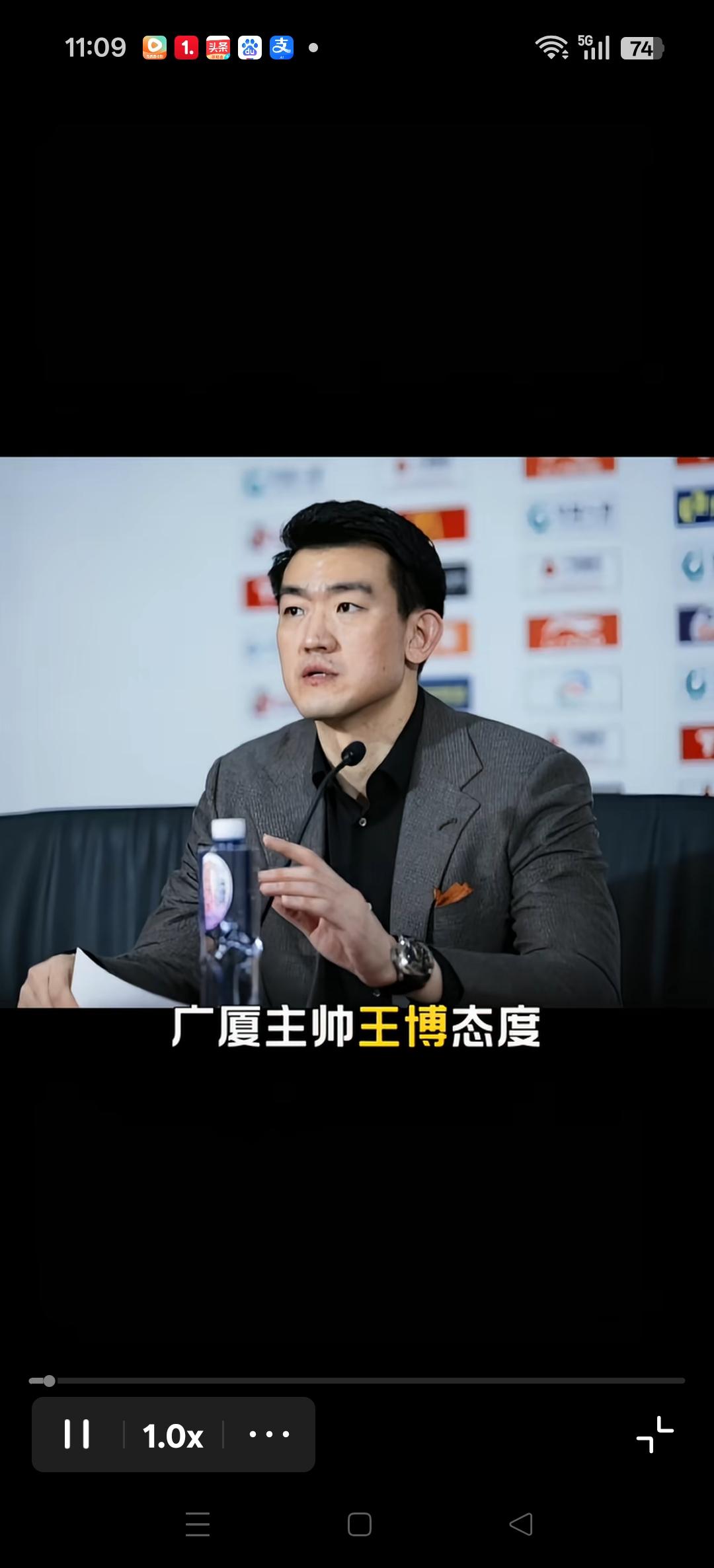 看到现在的广厦队，就看到了前两年的辽宁队。广厦队正在雇辽宁队的后尘，几年之内无法