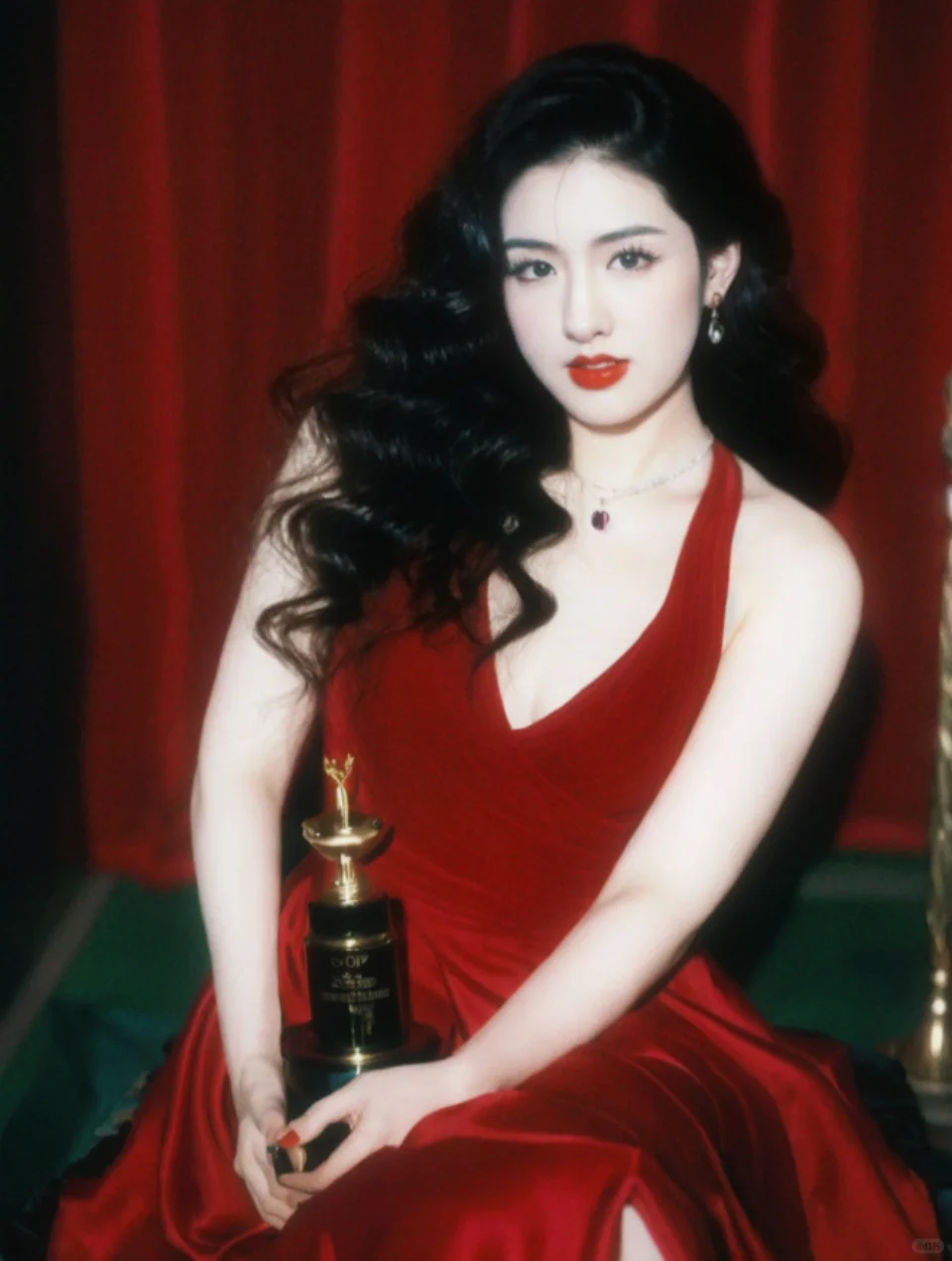 “最佳摆拍女主角”