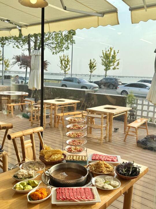 常州可以看日落的鸡煲店（西太湖）