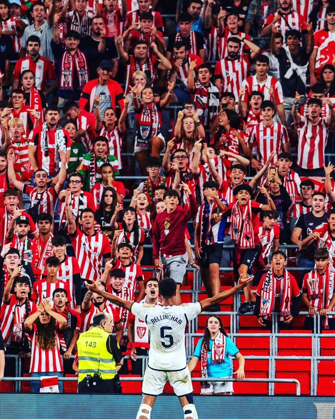 当皇家马德里在圣马梅斯球场 