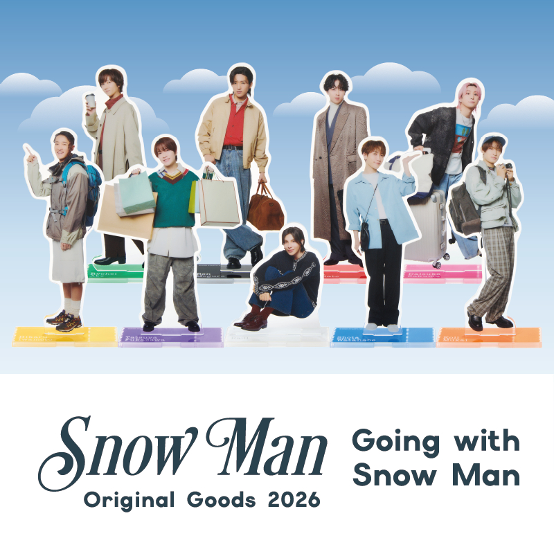 7/9開賣Snow Man Original Goods 2026〜Going 