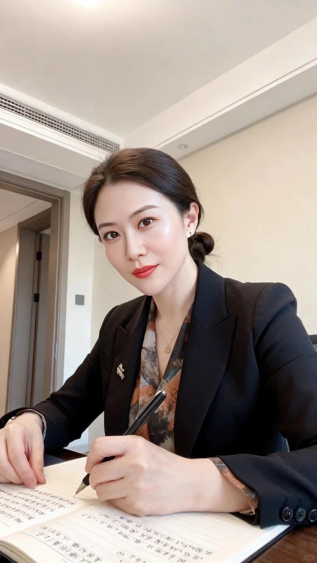 努力工作的女人最美