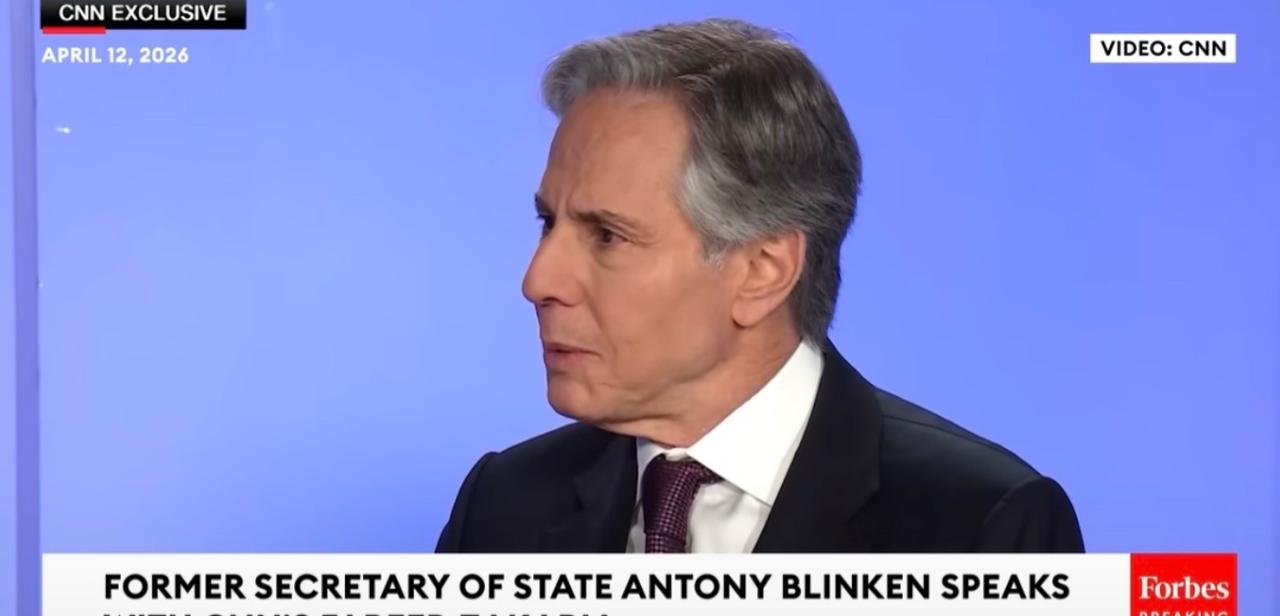 美国前国务卿布林肯今天接受访谈时说：过去47年中，伊朗只妥协过2次，而此刻特朗普