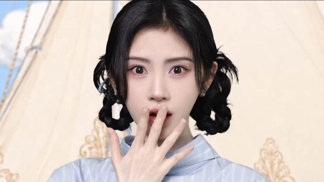 鞠婧祎凸凸棉品牌全球代言人不鞠一格不止YI面  不设限的边界 ，舒展每一面自在柔