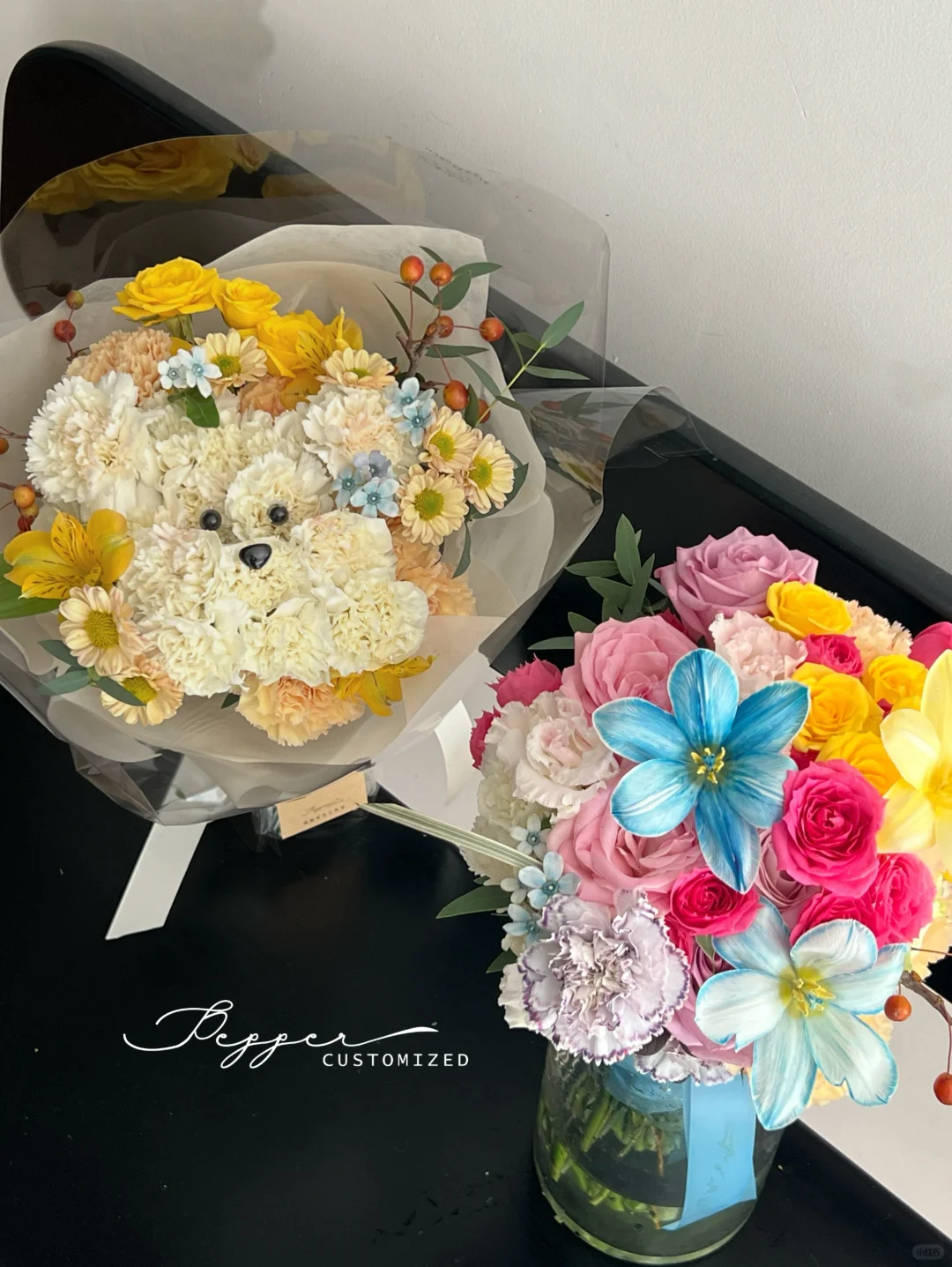 今日可爱～多巴胺领证手捧花 修狗｜南京花店