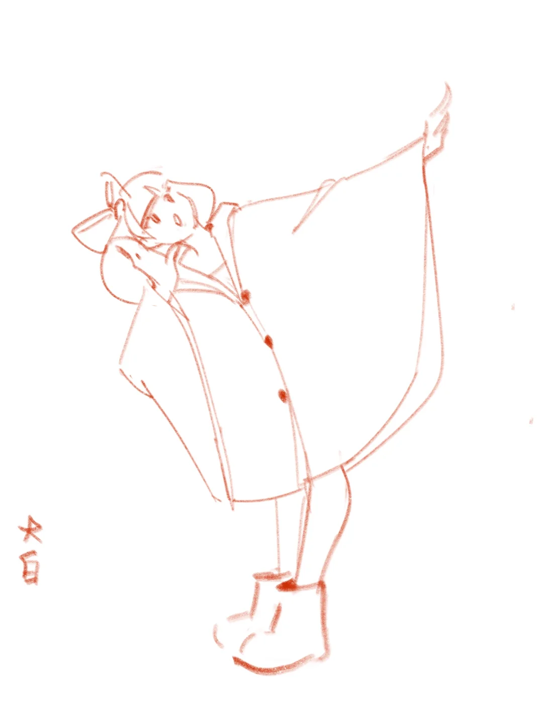 人体动态速写 以形概括