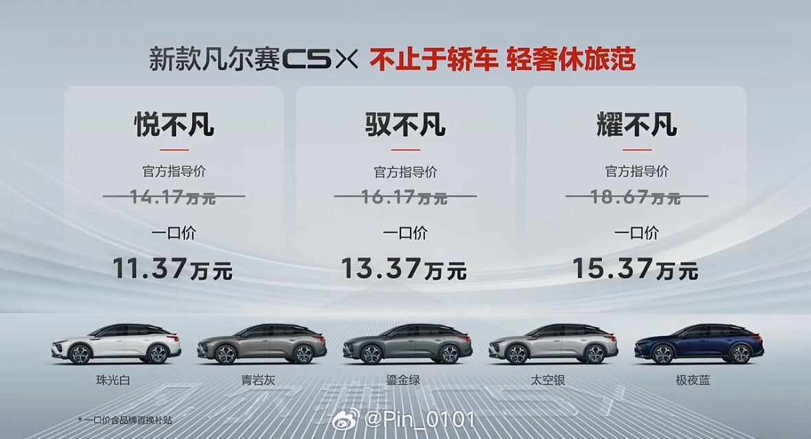 2026款凡尔赛C5 X价格公布，你们觉得怎么样？雪铁龙法系车汽车资讯 法国