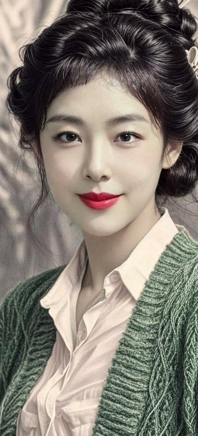 AI回眸短发女神