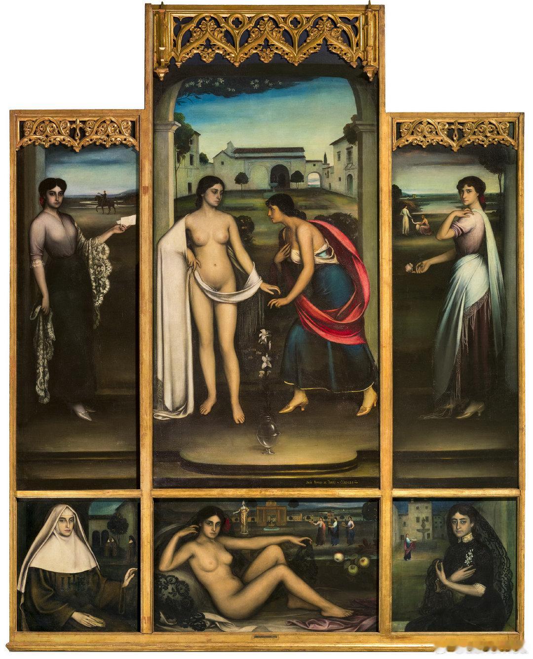 历史知识 博物馆发光计划 西班牙画家胡利奥·罗梅罗·德·托雷斯 (Julio R