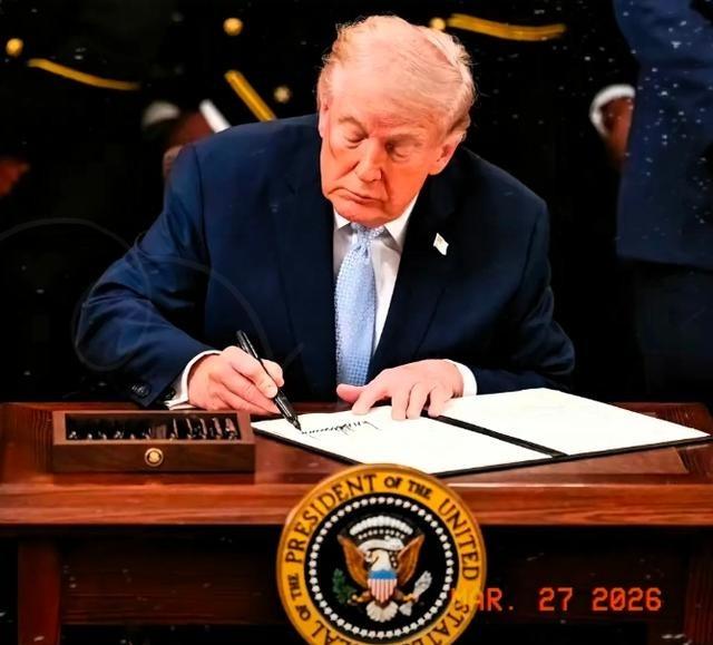 老特这次真是要千古留名了，百余年的规矩被他打破了。3月26日，美国财政部宣布，从