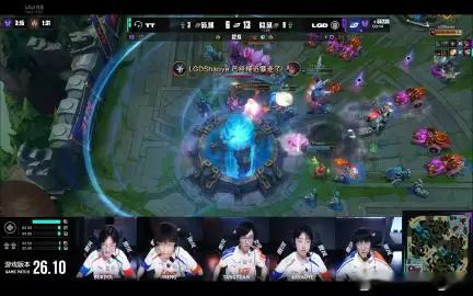 LGD 3：2 TTLGD拒绝被让二追三，鏖战五局，稳住心态，挺进下一局。TT本