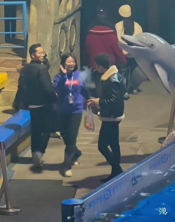 鲸鱼都知道有禁烟标识的地方不能吸烟，有些成年人却不懂，人类文明竟需要动物来维护规