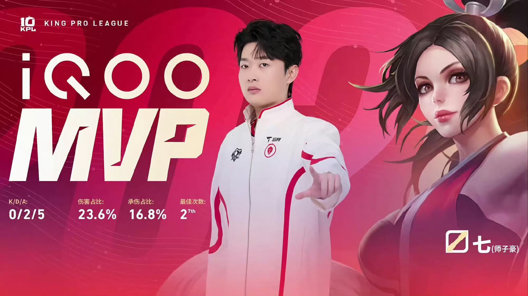 七不知火舞MVP2026KPL夏季赛 常规赛第一轮W2D3DRG对战TES【佛山