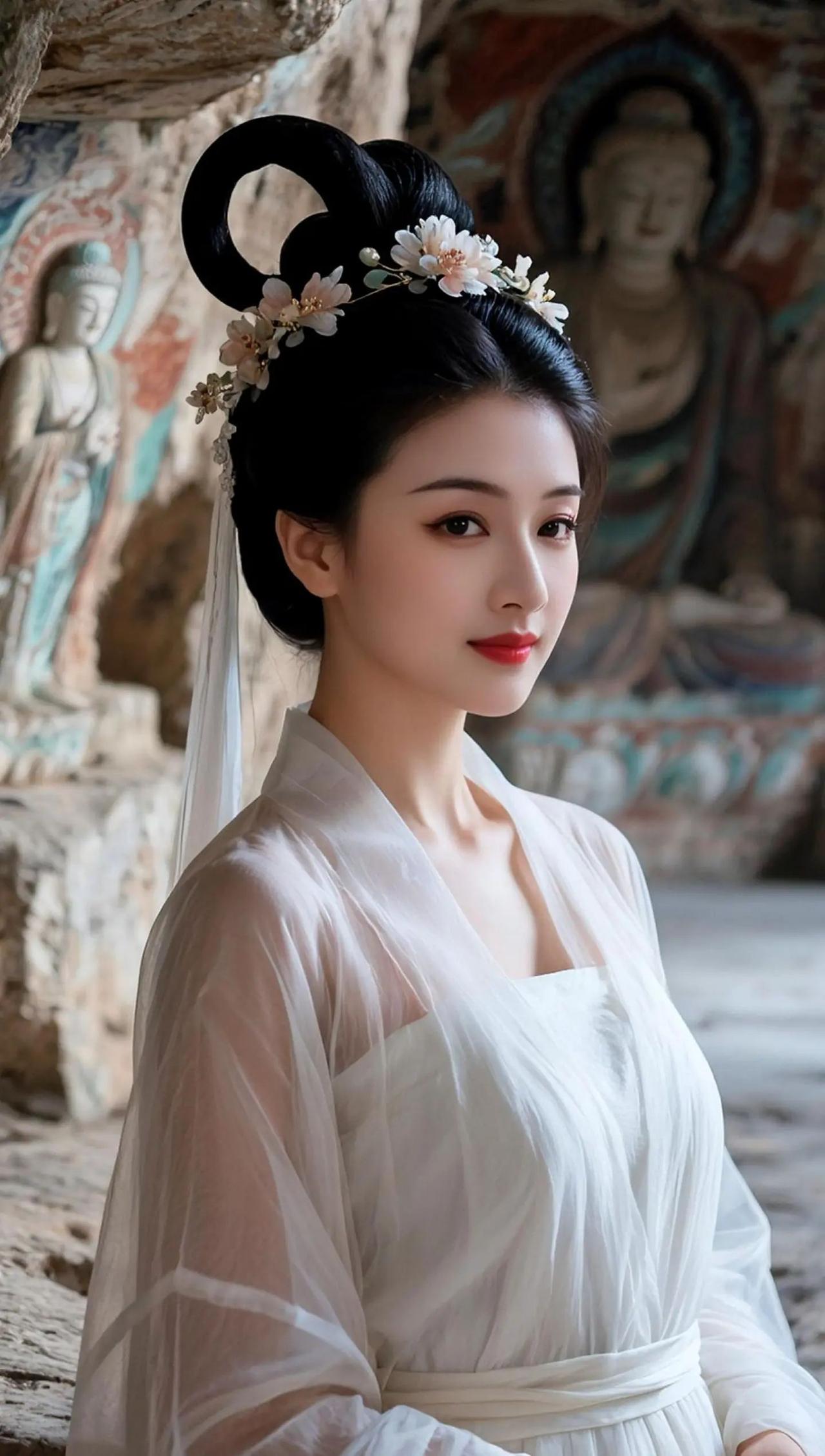 敦煌风 古风写真 汉服写真 飞天造型 国风古韵