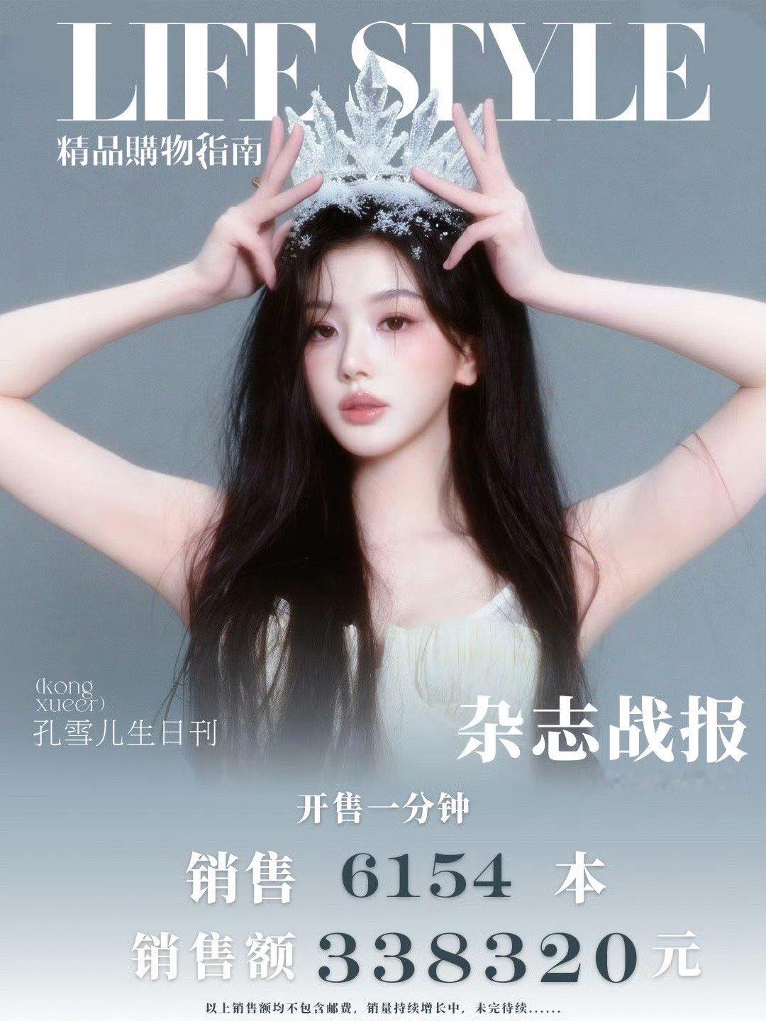 孔雪儿生日刊战报孔雪儿生日刊销量这个孔雪儿简直太美了孔雪儿