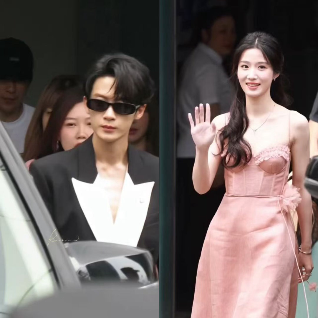 檀健次卢昱晓芒果招商会上班檀健次卢昱晓芒果招商会上班路透 檀健次卢昱晓芒果招商会