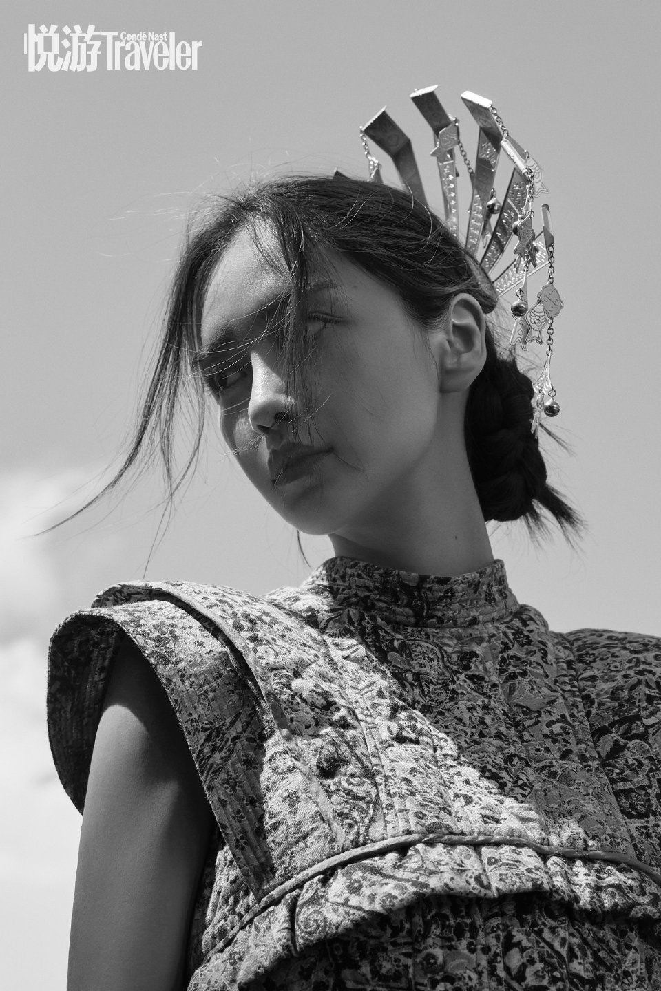 Angelababy杨颖与不同少数民族服饰一同呈现的自然人文之美 ！鼻姐再次带动