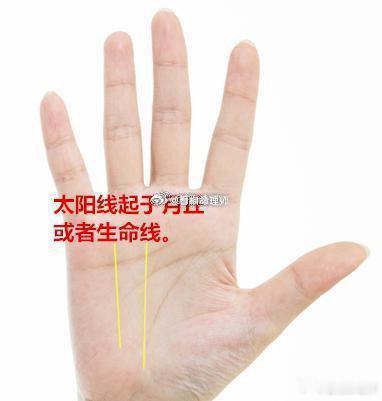 “男怕入错行，女怕嫁错郎”，姻缘运最好的五大女手相？1、太阳线起于生命线或月丘。
