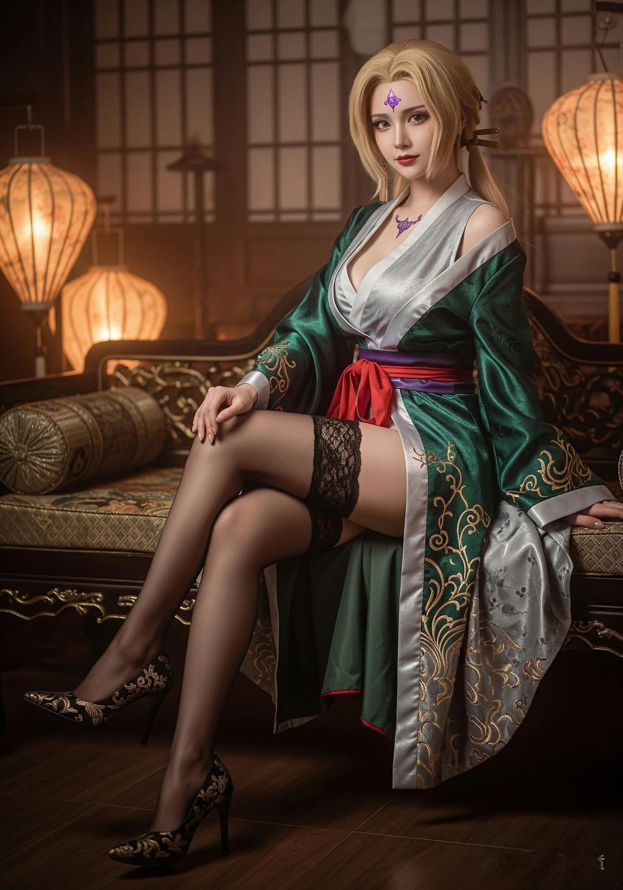 40岁女人如何时尚又优雅?五代目火影纲手的cos能有多绝？风格想换就换，职场、复