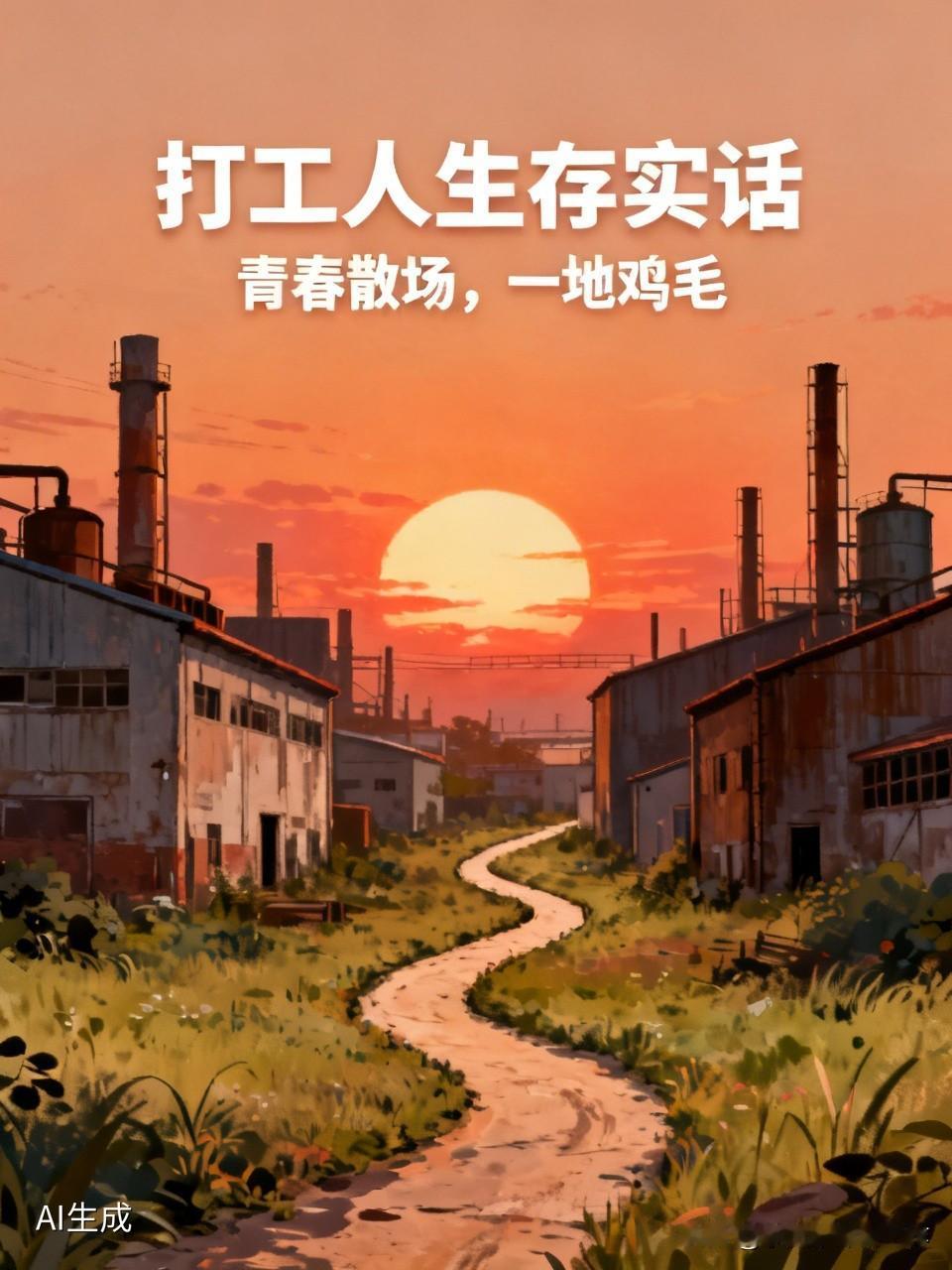 请用一句话描述打工到底有多痛苦?毕业时候雄心万丈，与朋友兄弟许下苟富贵勿相忘的誓