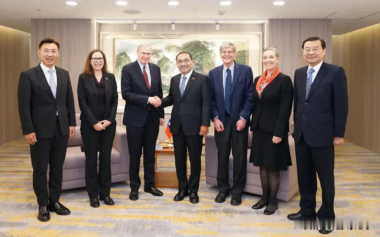 美国的伎俩在中国台湾行不通……！
    台湾选举结束后，美国代表团访问了台湾，