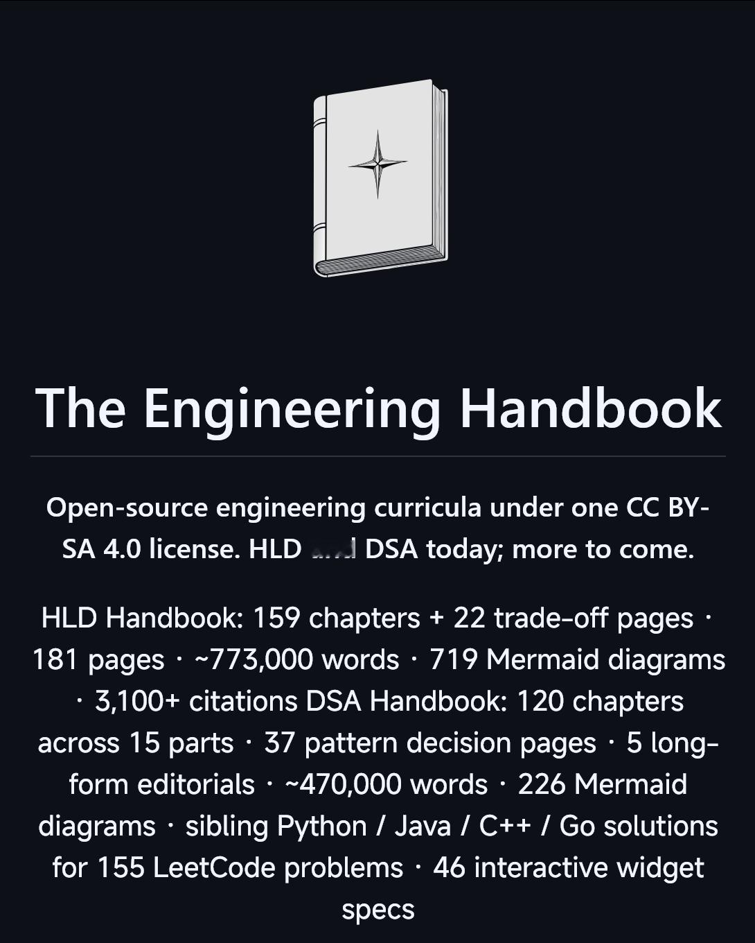 The Engineering Handbook这个项目里存了两本工程手册：HL