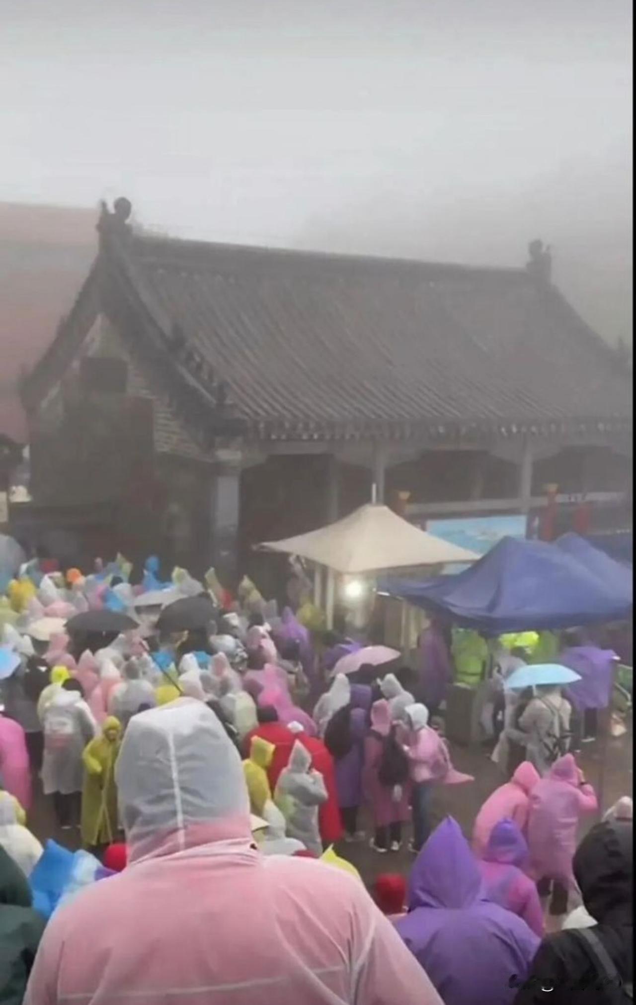 泰山夜爬遇风雨，景区服务该追上游客的热情
近几天网络报道假期夜爬泰山遇风雨的游客
