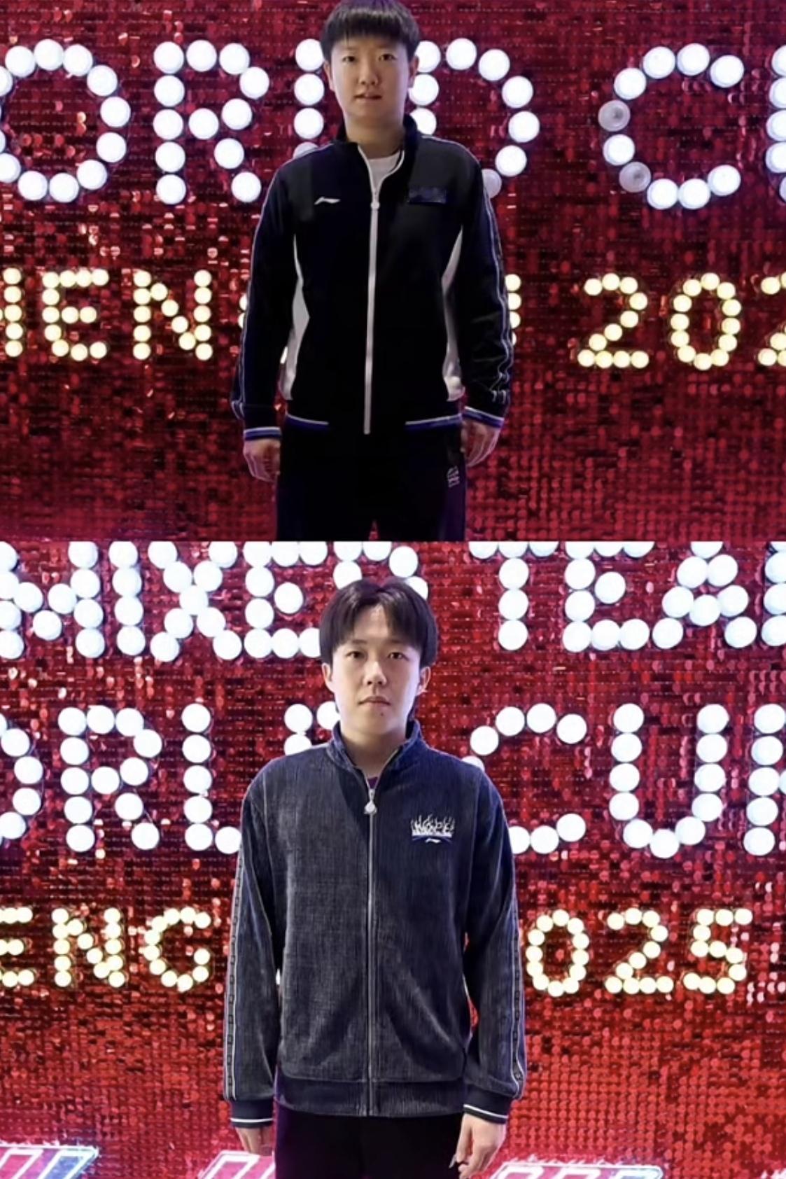 【莎头】2025.11.29，成都混团世界杯欢迎晚宴上的王楚钦孙颖莎

莎头 王