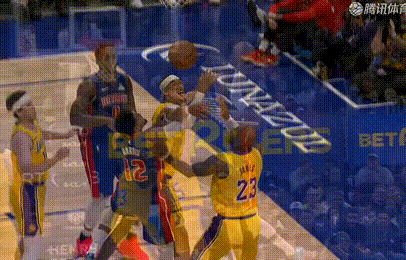 这个球，怎么说湖人vs活塞