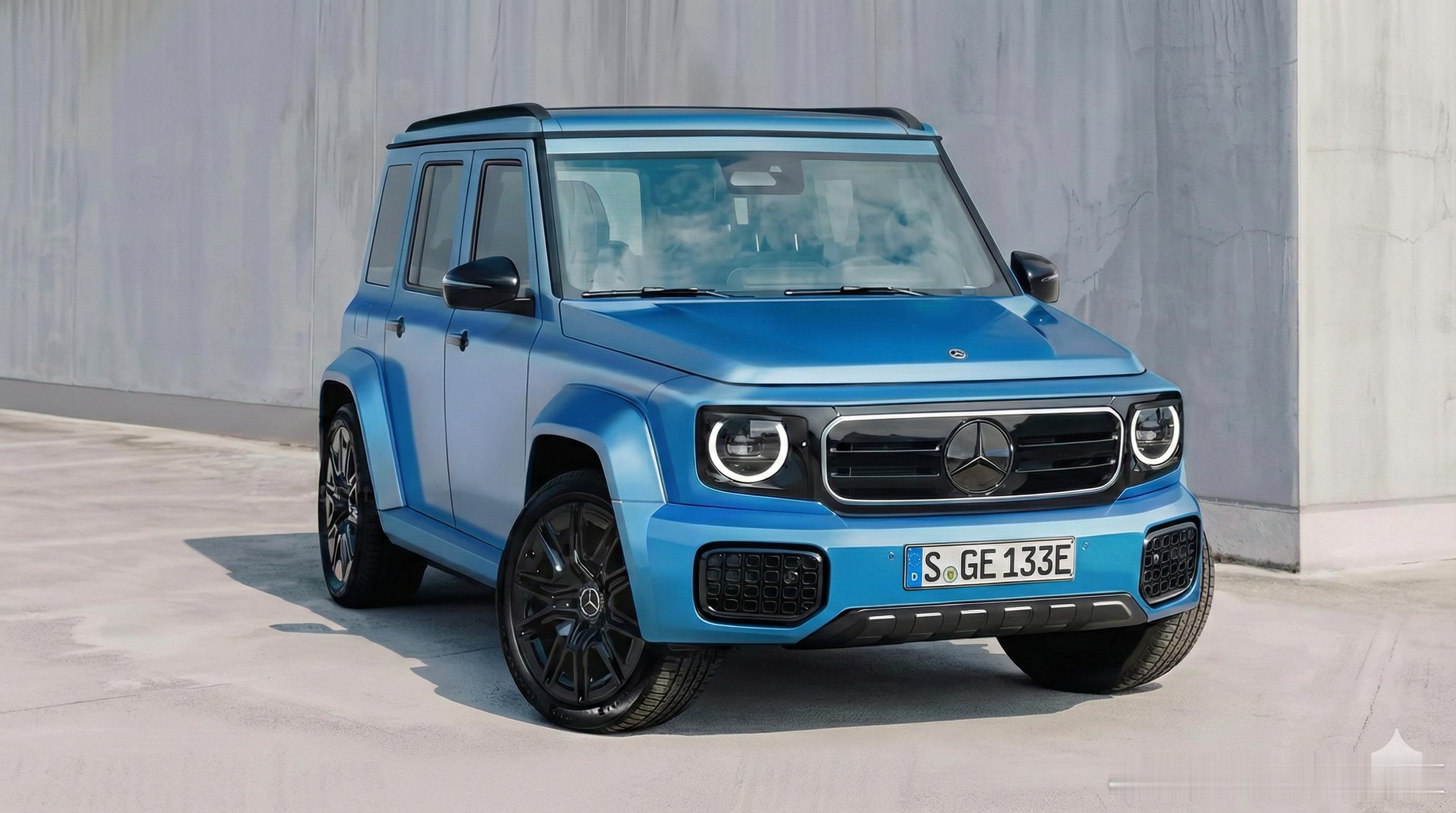 如果奔驰Baby G长这样那只能说自由家NV走得早了点...新能源汽车