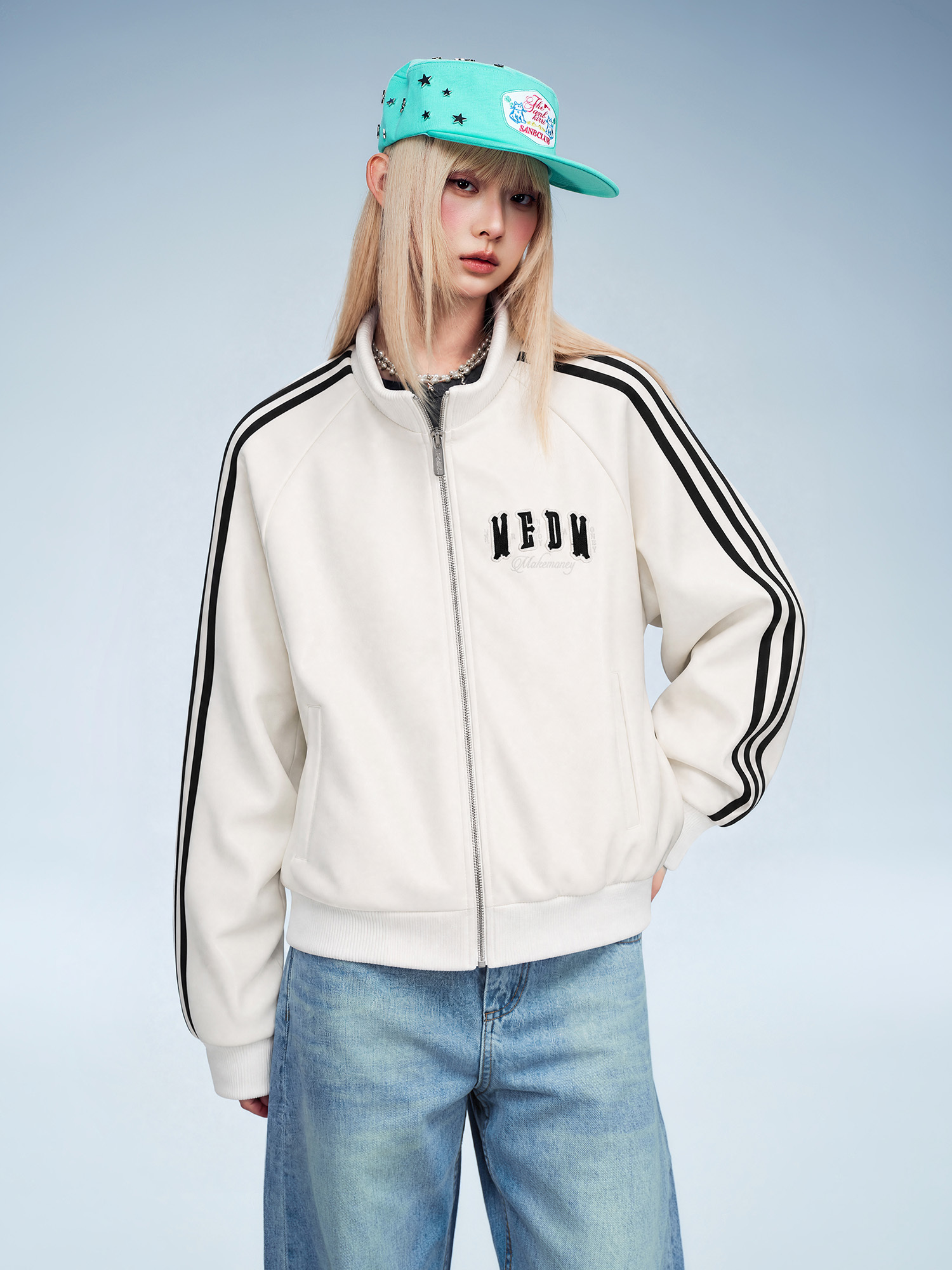 MEDM 2026FW PART.27豹纹贴皮绣花夹条皮棉服已上预览 10.23