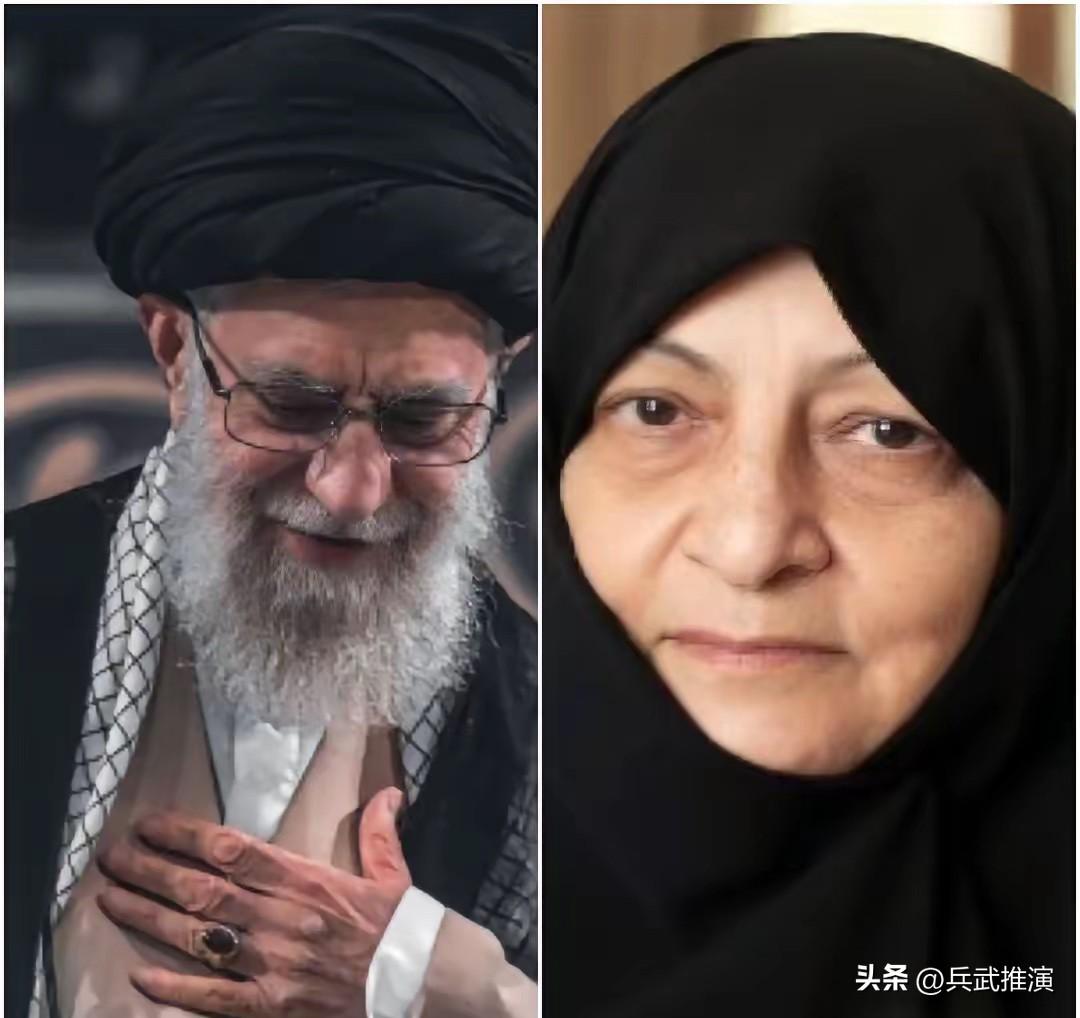 最新消息 ：伊朗官方媒体证实，阿亚图拉·阿里·哈梅内伊的妻子仍然健在，此前有关她
