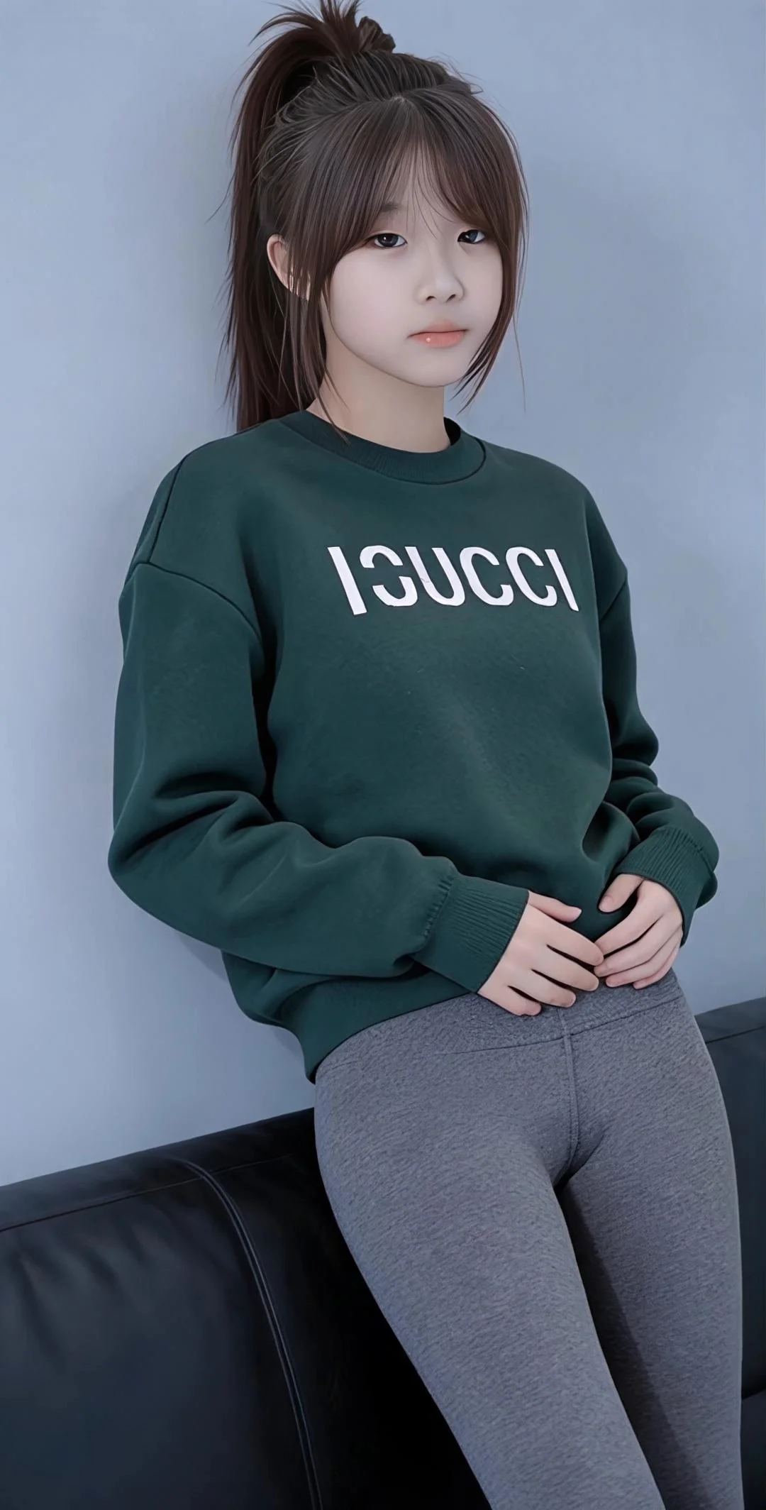 这个绿色卫衣好好看啊！