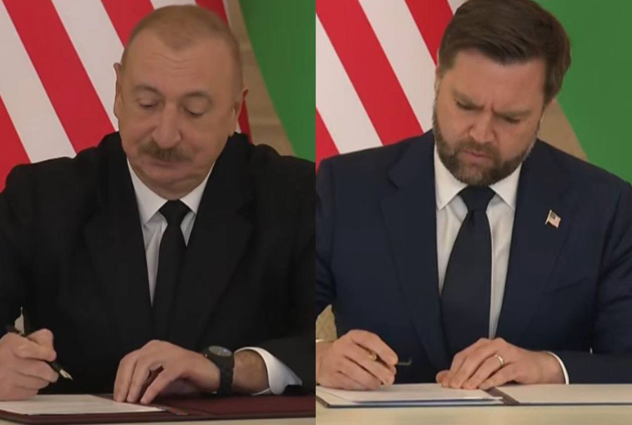 🐖 美国和阿塞拜疆签署了战略伙伴关系协议。美国正与伊朗边境国家结盟，以进一步推