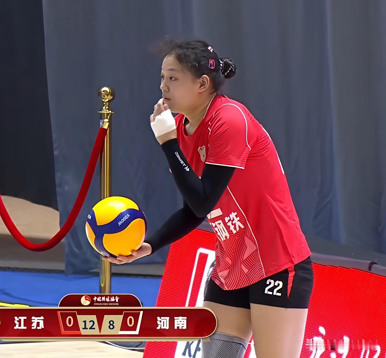 魏伊杉威武，江苏女排全锦赛胜河南小组居首
9月23日，女排全锦赛进入小组赛最后一