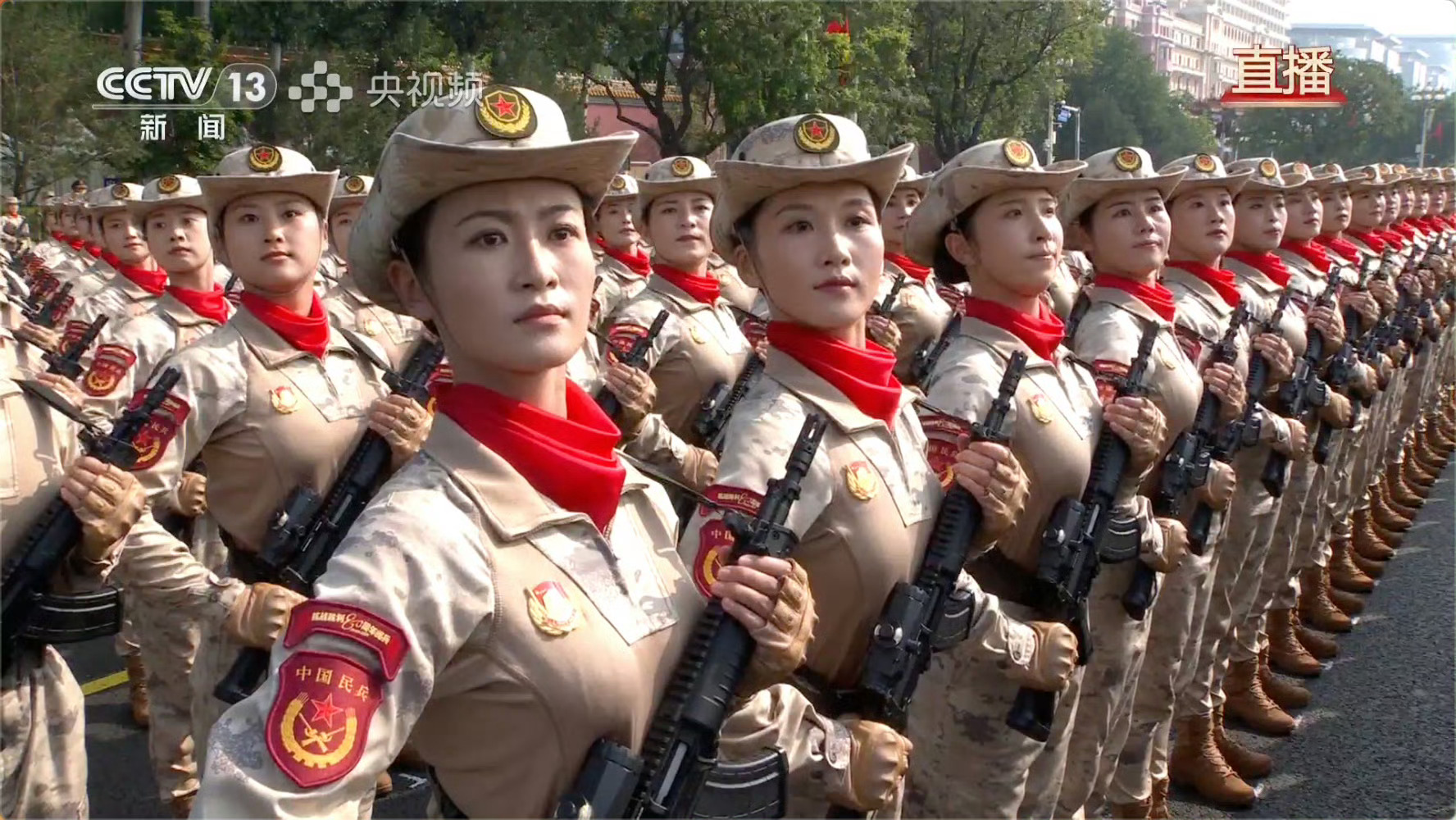 放下工作看阅兵英姿飒爽 好震撼九三盛大阅兵 ​​​