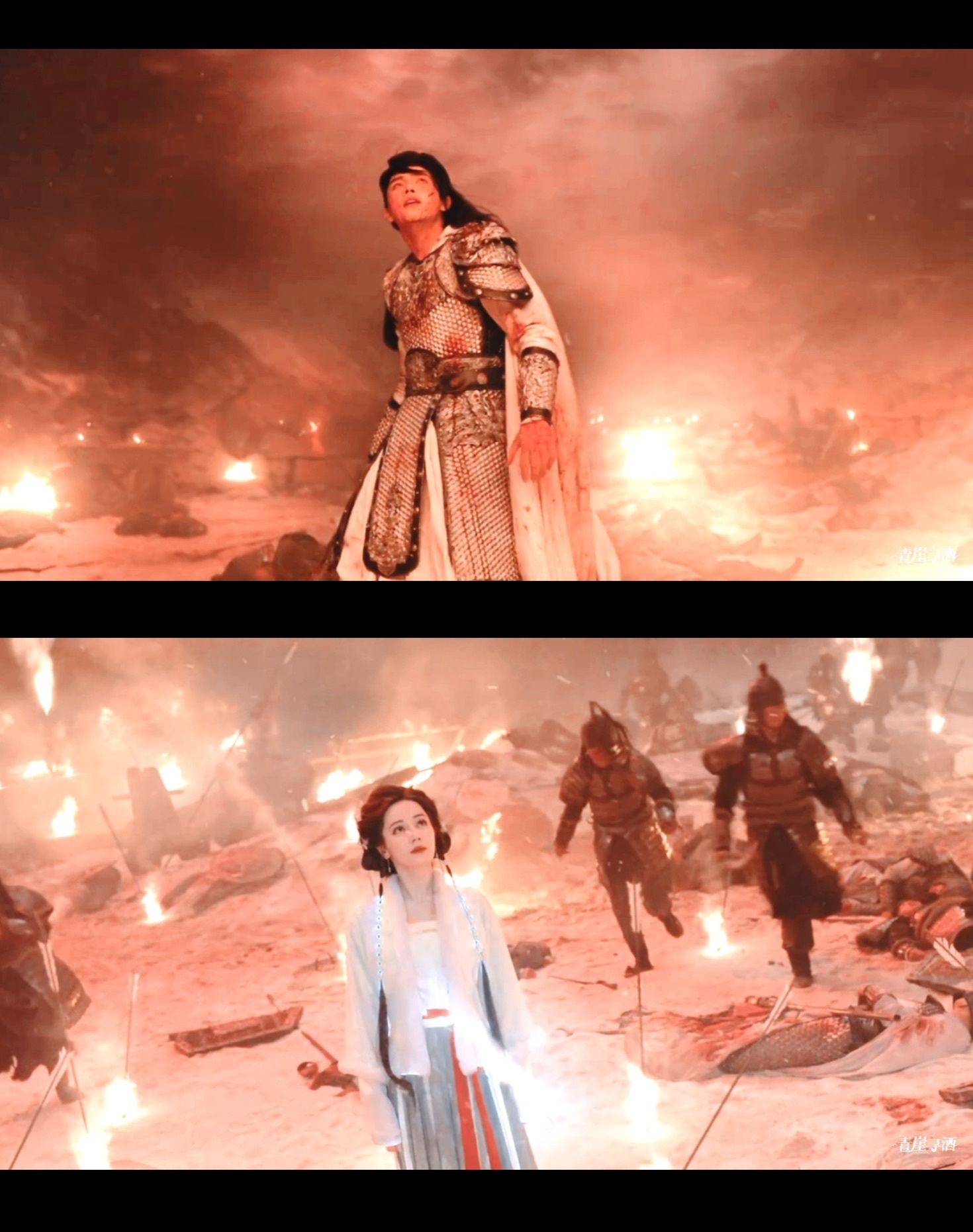 白日提灯首日云合第三集送葬曲这一段拍的是真妙啊白日提灯送葬曲漫天兵戈、血色残阳里