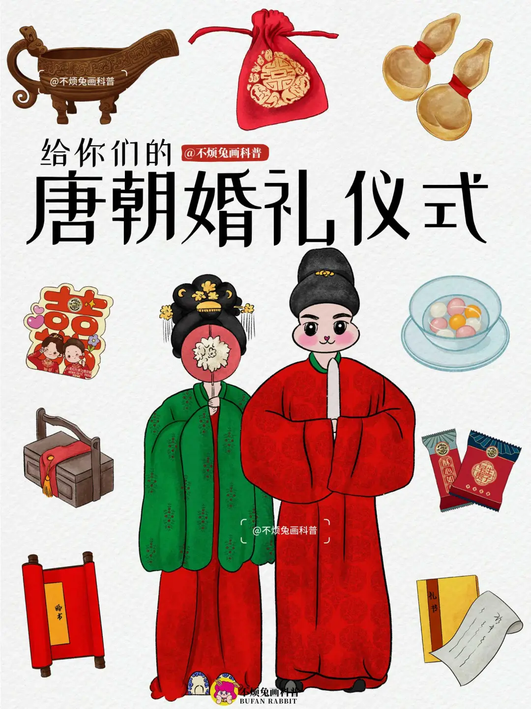 📕真没想到！唐朝婚礼仪式这么讲究和隆重！