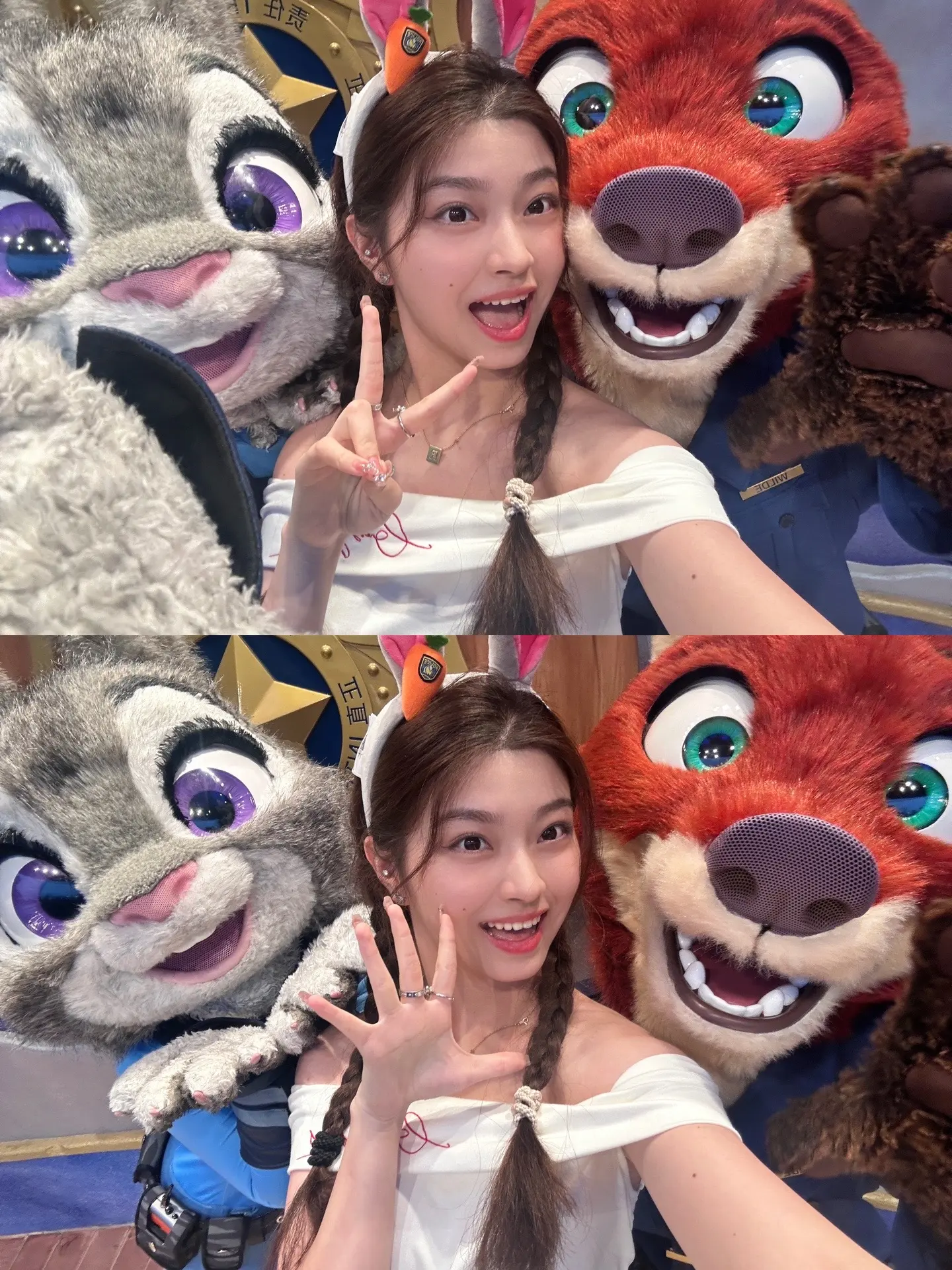 狐尼克！狐尼克！🦊🐰 这是第n次来迪士尼啦！！！