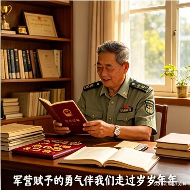 早安我的中国各位老兵，早安！时光匆匆，盛夏将过半程。退伍不褪志，转身亦英雄，无论