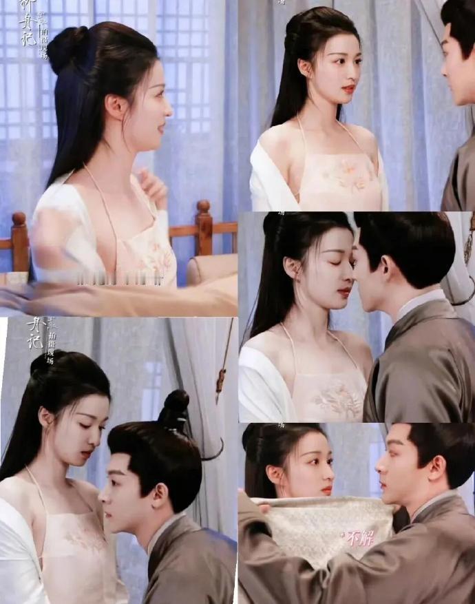 王楚然在剧中疯狂“晒肚兜”，极限拉扯！ 