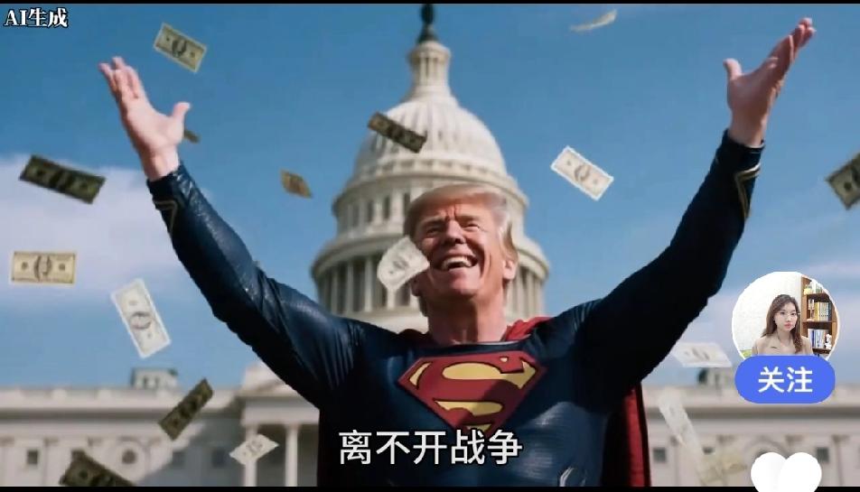 不慎说漏了嘴，道出了真话
     特朗普在谈及俄乌问题时脱口而出：我们靠战争赚