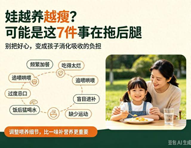宝宝浑身肉嘟嘟≠喂养成功！很多家长爱吃的辅食正在拖垮孩子脾胃