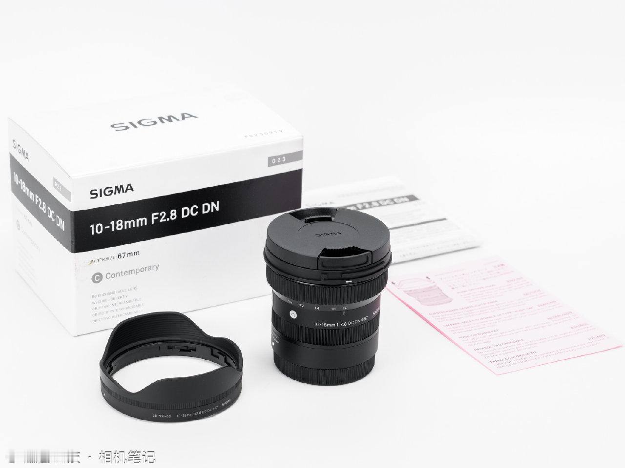 《适马发布10-18mm F2.8 DC DN | Contemporary》这