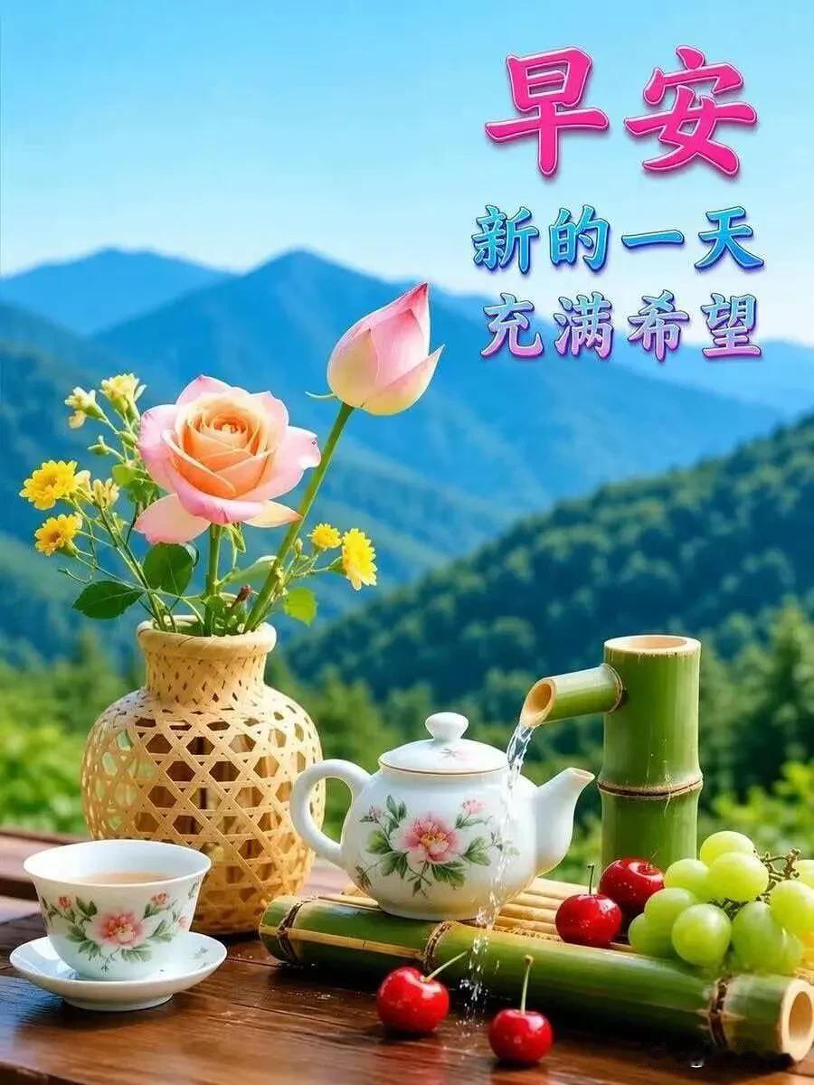  新的一天开始啦，照顾好自己，我一直惦记着你。