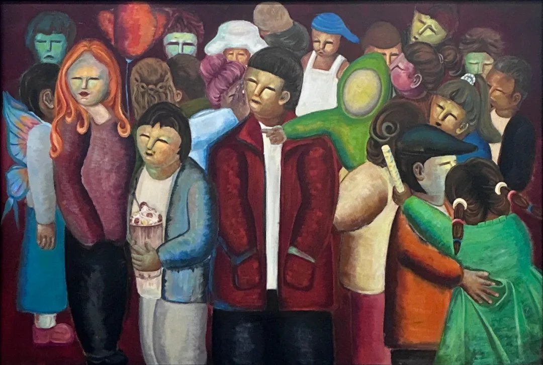 第三期 | 内蒙古当代绘画艺术展作品欣赏风景遇见美好遇见艺术 ​​​