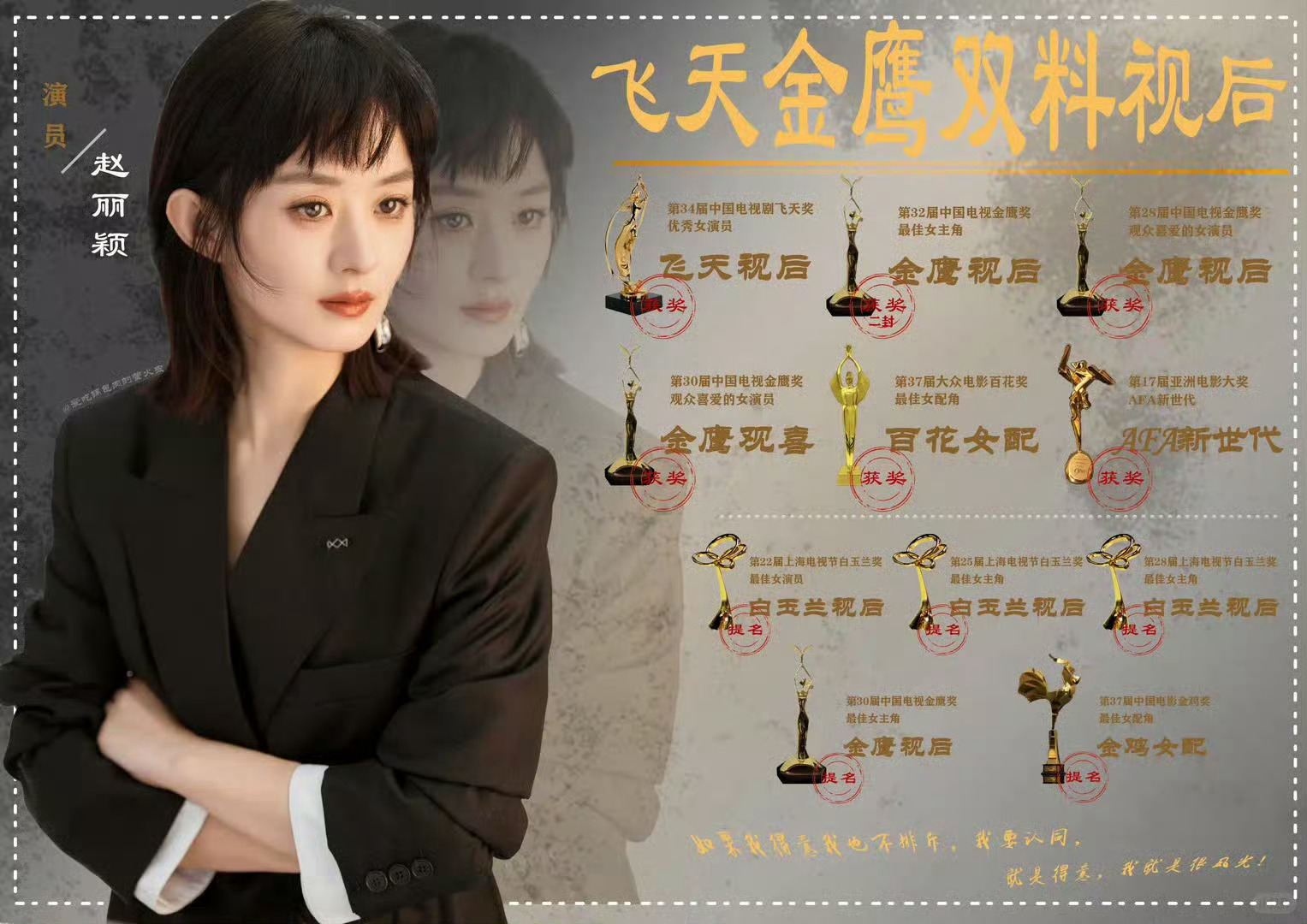 收两张新实绩图，好看赵丽颖 作图红薯宝宝：努力寻找前额叶 